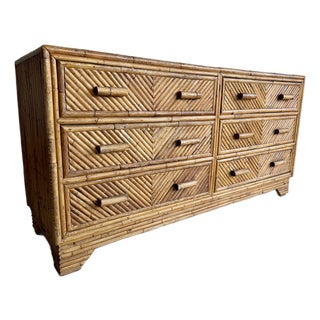 Organic Modern Bamboo Dresser For Sale