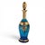 Vintage Venetian Tre Fuochi Turquoise Ombre Art Glass Decanter Set - Set of 5 For Sale - Image 10 of 18