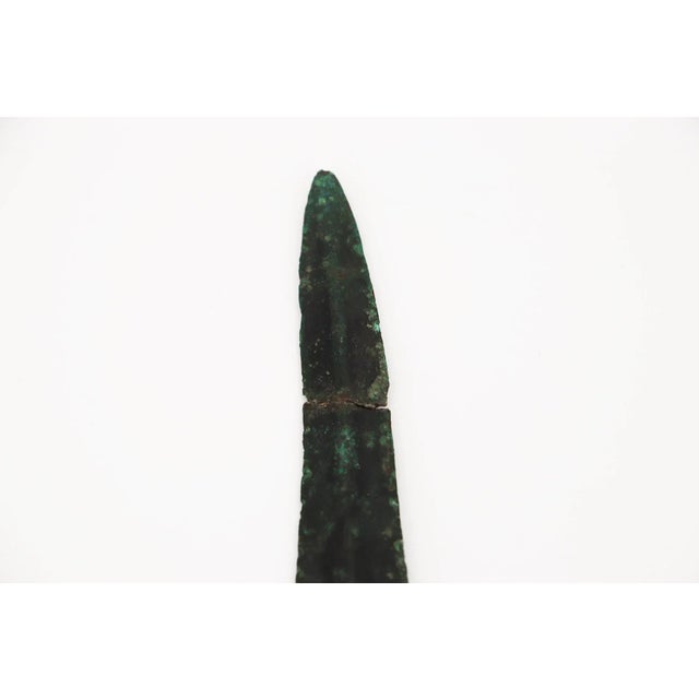 Metal Bronze Age, Genuine Ancient Bronze Knife, 2nd Millennium Bce For Sale - Image 7 of 12