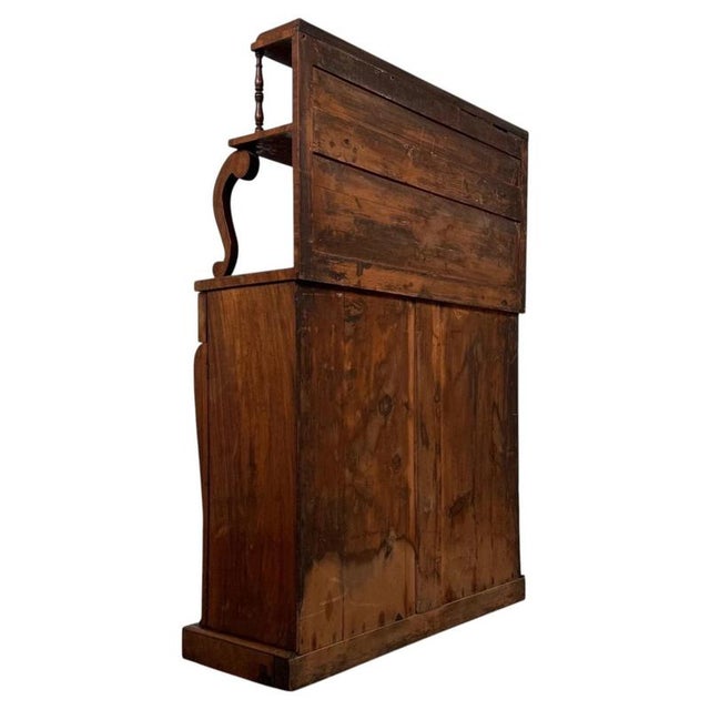 Antique Early 19th Century English Regency Mahogany Chiffonier For Sale - Image 10 of 13