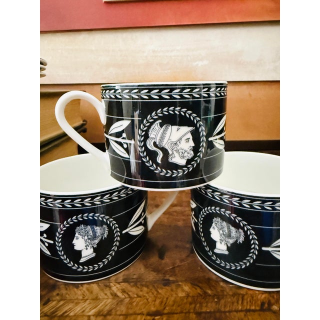 This elegant vintage nine piece coffee and tea service is from Casual by Victoria and Beale in the striking Olympia Black...