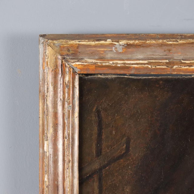 Brown Unknown, Saint Onofrio Penitent, 1600s, Oil on Canvas, Framed For Sale - Image 8 of 9