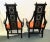 Mid 20th Century Vintage Carved and Pierced Fantasy Chairs Made in India- Set of 4 For Sale - Image 5 of 13