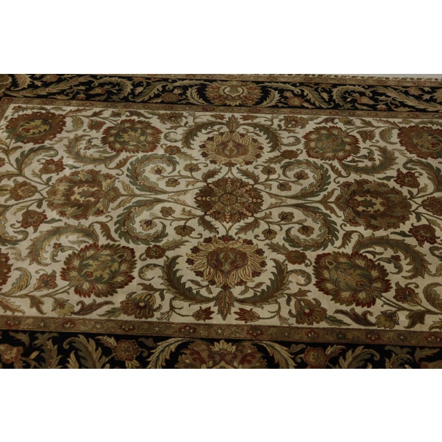 1980s 1980s Approx 10x14 High Quality Wool Oriental Room Size Rug For Sale - Image 5 of 11
