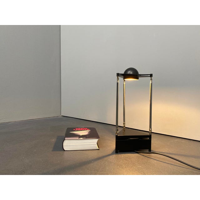 Kandido Extendable Table Lamp by Ferdinand Alexander Porsche for Luci, Italy, 1980s, in Very Good conditions. Designed...