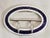 A fine Edwardian sterling silver belt buckle dating to 1910, displaying an elegant combination of Art Nouveau design,...