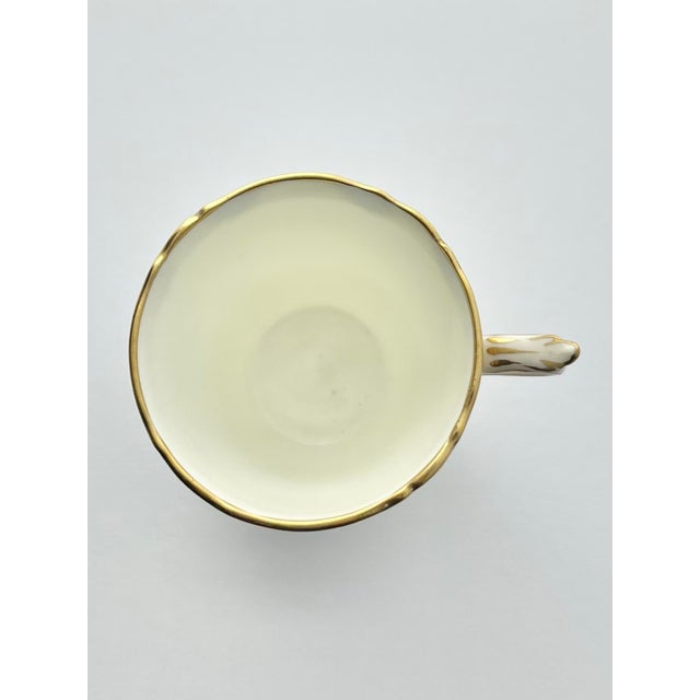 White 1980s Coalport “St. Malo” 11 Cobalt Bone China Demitasse Cups & Saucers - 22 pcs For Sale - Image 8 of 9