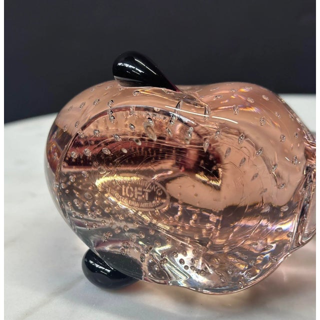 Vintage Colorful Murano Glass Fish Figurines- Set of 7 For Sale - Image 11 of 12