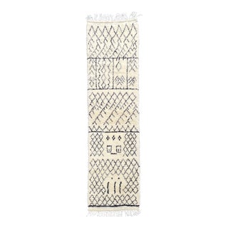 Moroccan Beni Ouarain Runner Rug For Sale