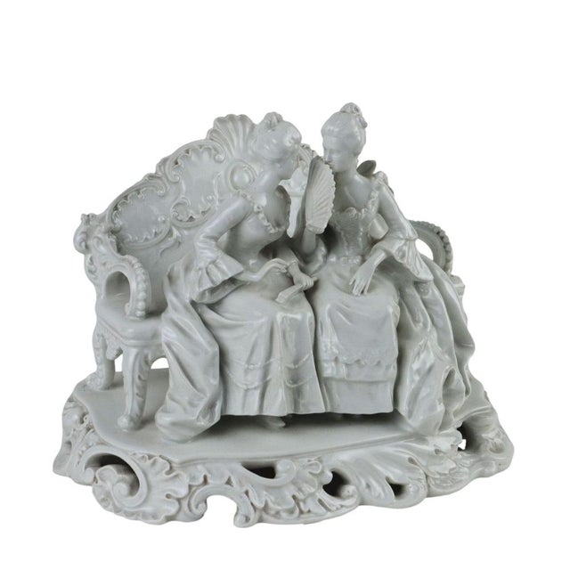 Antique Sculpture in Porcelain For Sale - Image 10 of 10