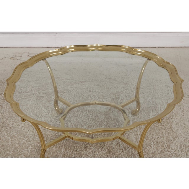 Age: Approx: 20 Years Old Details: Large Impressive Table High Quality Construction Polished Brass Condition: Excellent...