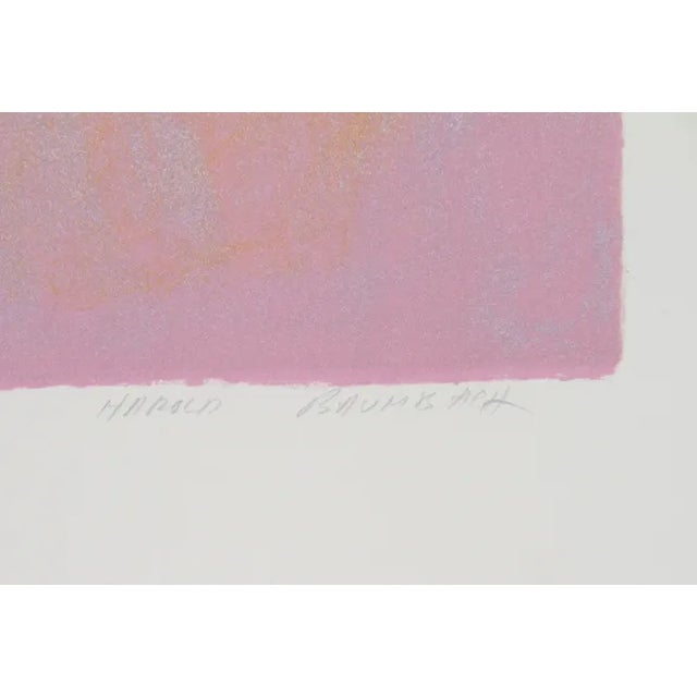 Artist: Harold Baumbach, American (1903 - 2002) Title: Photographer Year: circa 1975 Medium: Lithograph on Arches, signed...