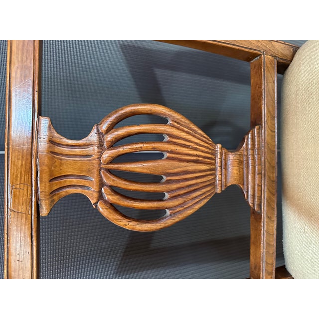 Pair of Italian Neoclassical Armchairs, Early 19th Century For Sale - Image 11 of 12