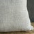 Otis Linen Snow Lumbar Pillow With Down Insert For Sale In Los Angeles - Image 6 of 6