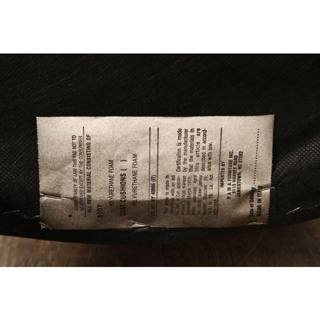 Italian Art Deco Style Set of Eight Ebonized Dining Chairs For Sale - Image 18 of 18