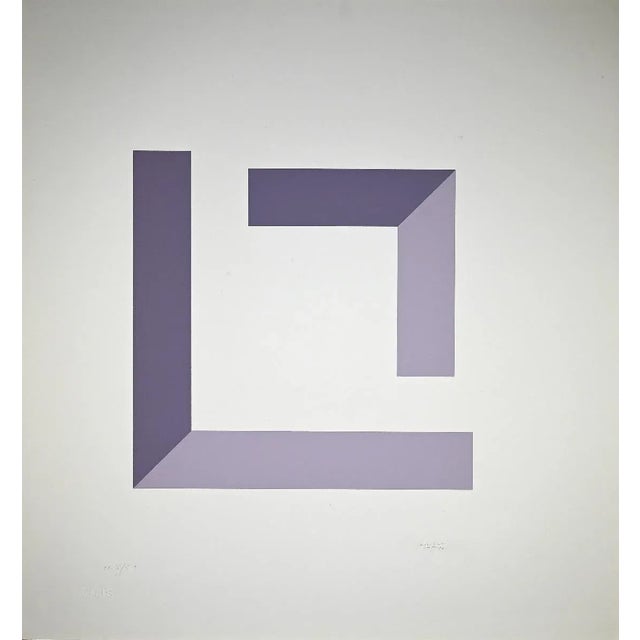 Imago/74 is an original serigraph on cardboard realized by Nato Frascà in 1974. In very good conditions. Progressions....