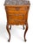 19th Century 19th Century French Bedside Walnut Cabinet Marble Top Insert Marble. For Sale - Image 5 of 18