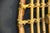 Beige Rattan and Bamboo Coat Rack with Mirror in the style of Franco Albini, Italy, 1960s, Set of 2 For Sale - Image 8 of 12