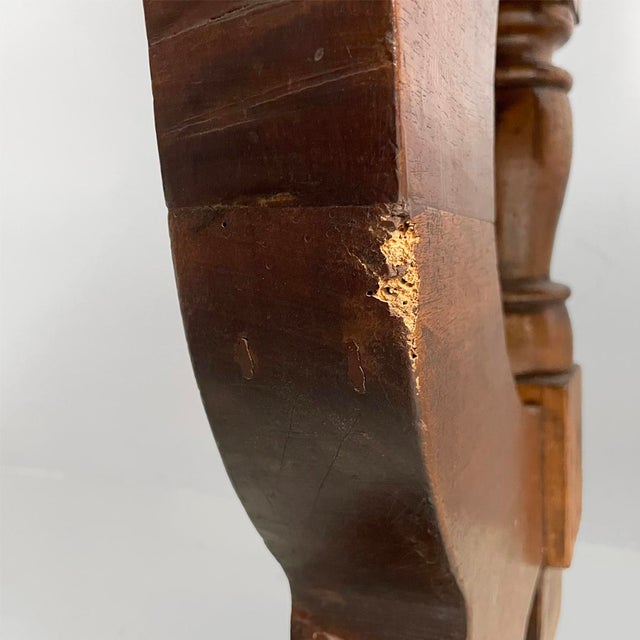 Antique Italian Wooden Bench, 1800s For Sale - Image 13 of 16