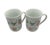 Otagiri Company Vintage 1970s Otagiri Japan "Floral Mist" Coffee Mugs - Set of 2 For Sale - Image 4 of 9