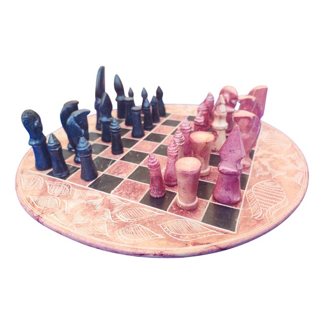 Terracotta Chess Sets, 1970s, Set of 33 For Sale