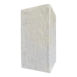Postmodern Plaster Sculpture Pedestal Plant Stand (After Sirmos) For Sale
