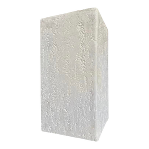 Postmodern Plaster Sculpture Pedestal Plant Stand (After Sirmos)