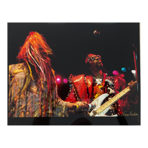 Nona HatayColor Rock & Roll Photo Hand Signed Woodstock Music Festival African American, 1969