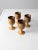 Vintage Studio Pottery Chalices Set of 4 For Sale - Image 4 of 11
