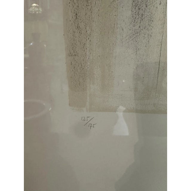 Giuseppe Ajmone, Figure, 1970s, Color Lithograph, Framed For Sale - Image 9 of 10