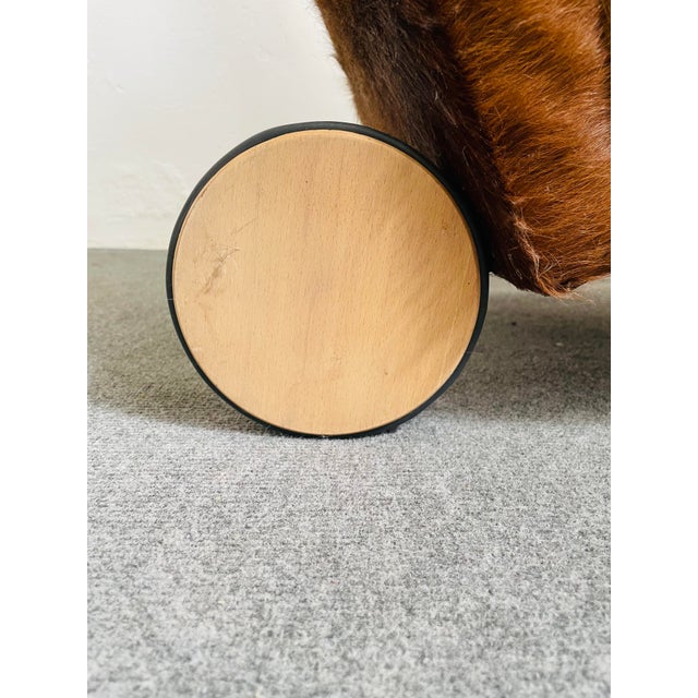 Brown Small Room Chair by Burkhard Vogtherr for Cappellini, 1995 For Sale - Image 8 of 15