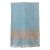 Swedish Weaving or Huck Embroidery Blue Guest Towel For Sale