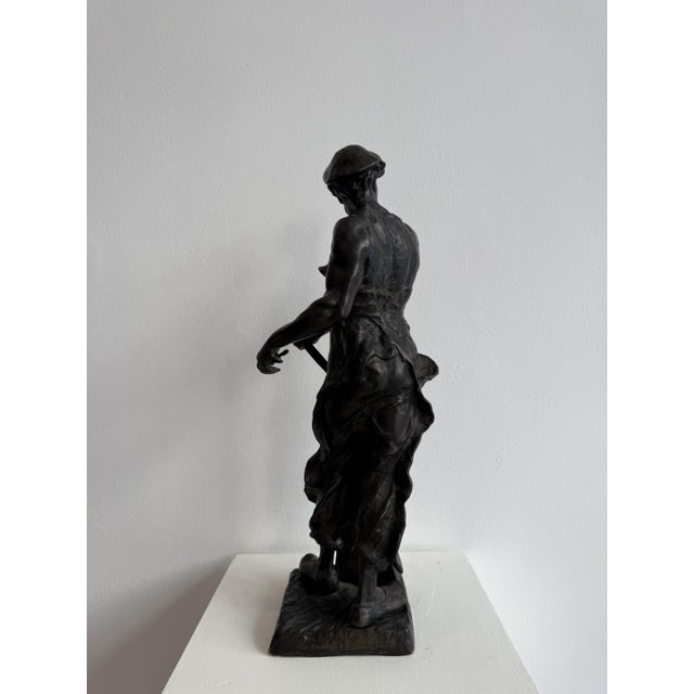 Blacksmith, 19th Century, Bronze For Sale - Image 6 of 16