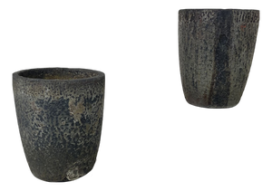Foundry Crucibles, 1950, Set of 2