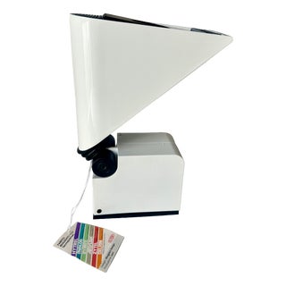 Lucifaro Spotlight in Black and White Technopolymers by Giugiaro for Luci, 1980s For Sale