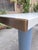 Console in White Lacquer with Cylindrical Plastic Legs by Tresoldi Salvati, 1980s For Sale - Image 4 of 11