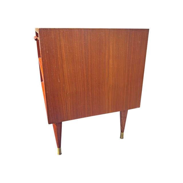 Vintage Mid Century Modern End or Side Table Nightstand in Danish Style For Sale - Image 4 of 7