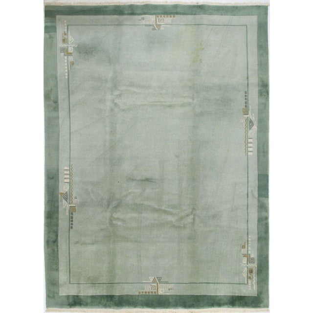 Textile Vintage Nepalese Hand-Knotted Rug For Sale - Image 7 of 7