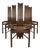 Norwegian Dining Chairs from Allmilmö, Set of 6 For Sale