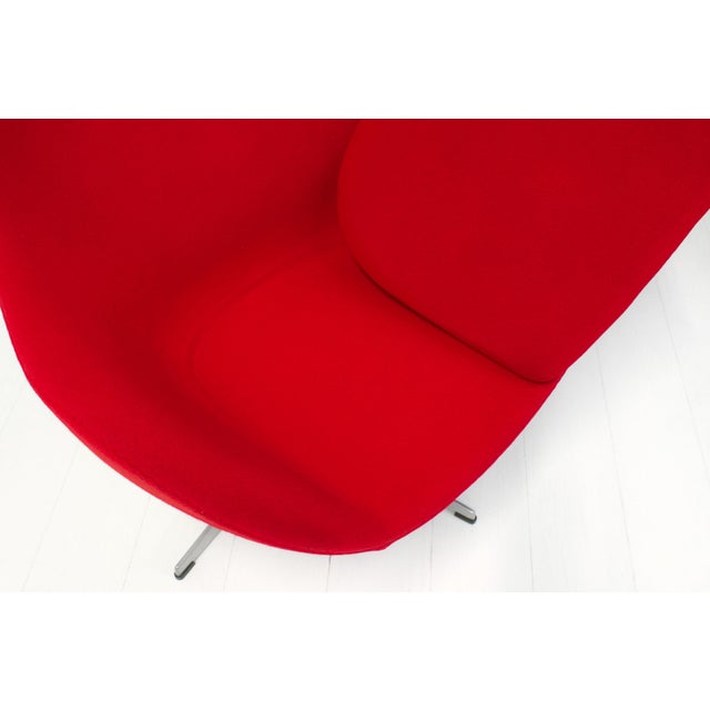 Model 3316 Egg Lounge Chair by Arne Jacobsen for Fritz Hansen, 1970s For Sale - Image 6 of 11
