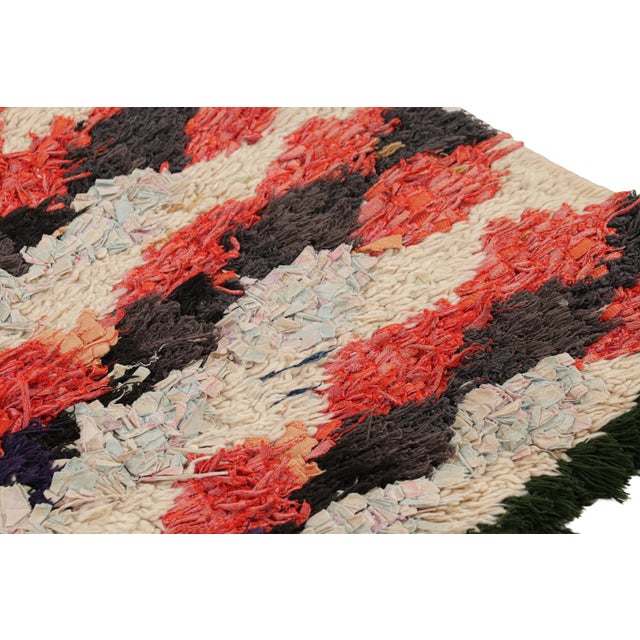 Vintage Moroccan Runner With Polychromatic Geometric Patterns, From Rug & Kilim For Sale In New York - Image 6 of 7