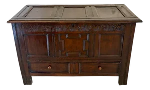 Oak Mule Chest, 1680s