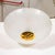 1960s 1960s Frosted Murano Glass Bowl Flush Mount For Sale - Image 5 of 10