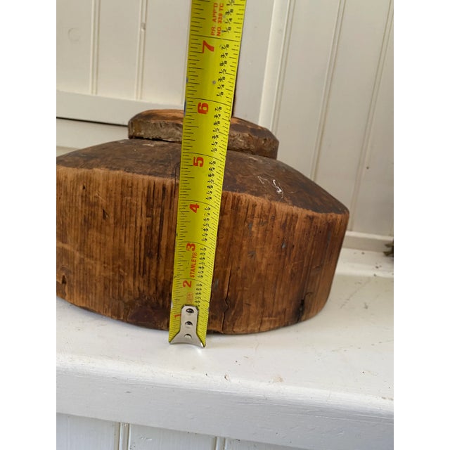 Antique Wood Hat Block For Sale In Philadelphia - Image 6 of 8