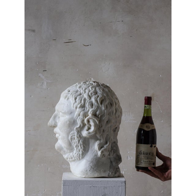 Antique Marble Bust of the Emperor Nero, 1800s For Sale - Image 3 of 8