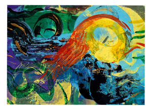 Monika Rossa, Abstraction, 2026, Oil on Canvas