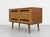 Brown Apartment Sized Mid Century Modern Credenza | Walnut Sideboard by Bruno Hansen, Made in Denmark For Sale - Image 8 of 12