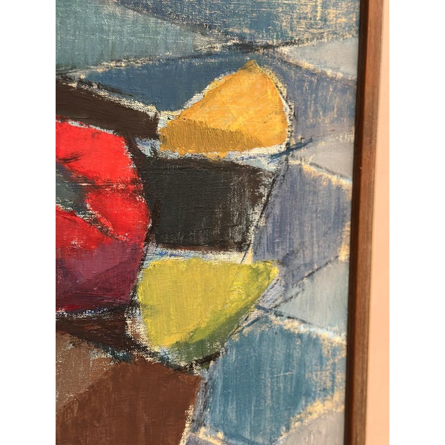 Gustaf Höglund, Still Life with Fruits, 1960s, Oil on Canvas, Framed For Sale - Image 7 of 16