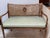 Regency Style Caned Bench With Cushion For Sale - Image 4 of 12
