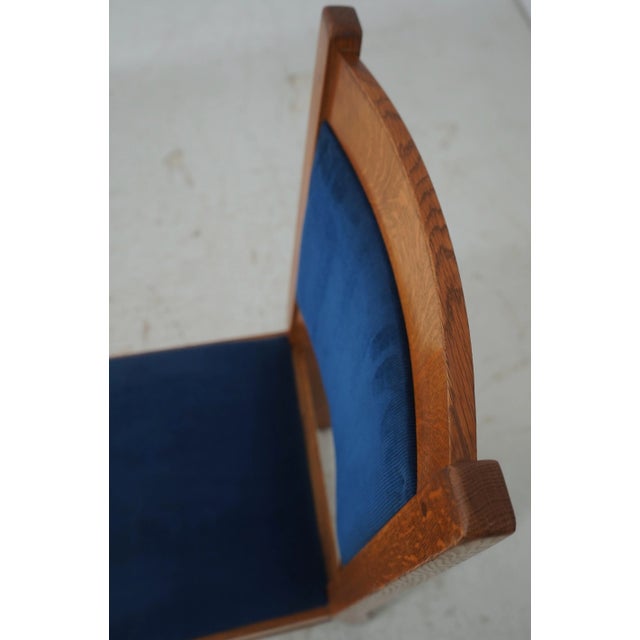 Brown Stickley Mission Oak Arts & Crafts Side Chair For Sale - Image 8 of 18